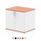 PACIFIC Desk High 600mm Deep Wooden Office Storage Cupboard