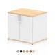 PACIFIC Desk High 600mm Deep Wooden Office Storage Cupboard