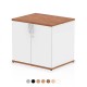 PACIFIC Desk High 600mm Deep Wooden Office Storage Cupboard