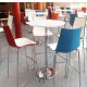 PESCARA Poseur Height Tables with Round Base  