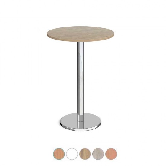 PESCARA Poseur Height Tables with Round Base  