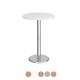 PESCARA Poseur Height Tables with Round Base  