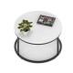 ELAPSE Round Coffee Table | Office Breakout Furniture ELAPSE round office breakout coffee table with metal frame