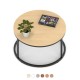 ELAPSE Round Coffee Table | Office Breakout Furniture ELAPSE round office breakout coffee table with metal frame
