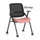 STRATA Bespoke Colour choice Mesh Back Space Saving Folding Conference Training Room Chair with Arms