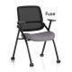 STRATA Bespoke Colour choice Mesh Back Space Saving Folding Conference Training Room Chair with Arms