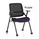 STRATA Bespoke Colour choice Mesh Back Space Saving Folding Conference Training Room Chair with Arms
