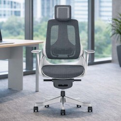 STORM-MK2 Designer Dark Grey Mesh Ergonomic Office Chair
