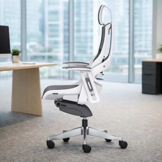 STORM-MK2 Designer Dark Grey Mesh Ergonomic Office Chair