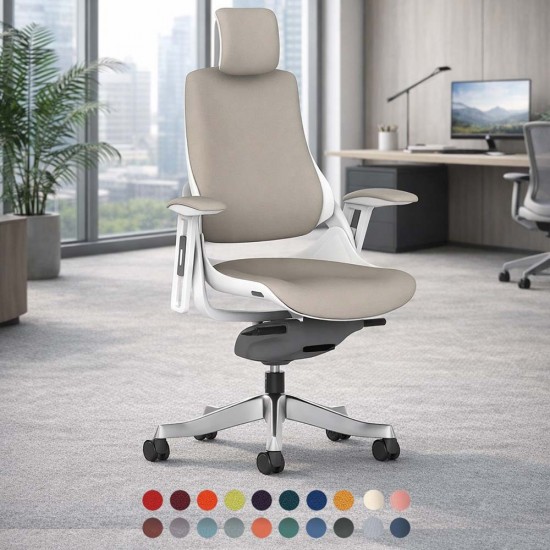 STORM-MK2 Fabric Ergonomic Office Chair with Full Colour Choice