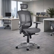 VETRO Mesh Ergonomic Office Chair, Optional Headrest and Seat Slide