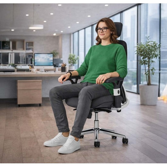 FREEPORT Mesh Back Ergonomic Executive Office Chair