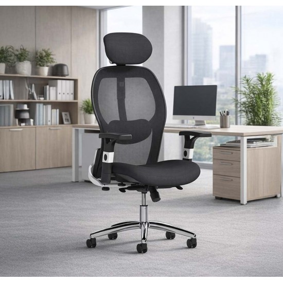 FREEPORT Mesh Back Ergonomic Executive Office Chair