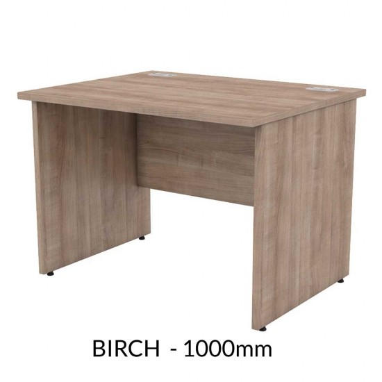 SATELLITE Rectangular Office Desk with Panel End Leg