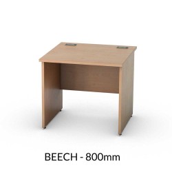 SATELLITE Rectangular Office Desk with Panel End Leg