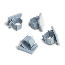 CABLE  CLIPS x4, Cable management Clips for Rise height Adjustable Desk Range