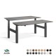 Back-to-Back Standing Desk – Rise Duo Height Adjustable Bench Desk