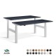 Back-to-Back Standing Desk – Rise Duo Height Adjustable Bench Desk