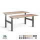 Back-to-Back Standing Desk – Rise Duo Height Adjustable Bench Desk