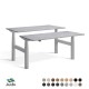 Back-to-Back Standing Desk – Rise Duo Height Adjustable Bench Desk