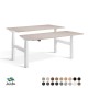 Back-to-Back Standing Desk – Rise Duo Height Adjustable Bench Desk