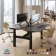Back-to-Back Standing Desk – Rise Duo Height Adjustable Bench Desk