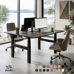 RISE DUO Premium 2 Person Back-To-Back Height Adjustable Standing Desk RISE DUO Premium 2 Person Back-To-Back Height Adjustable Standing Desk