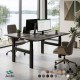 Back-to-Back Standing Desk – Rise Duo Height Adjustable Bench Desk