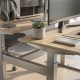 Back-to-Back Standing Desk – Rise Duo Height Adjustable Bench Desk Back-to-Back Standing Desk – Rise Duo Height Adjustable Bench Desk