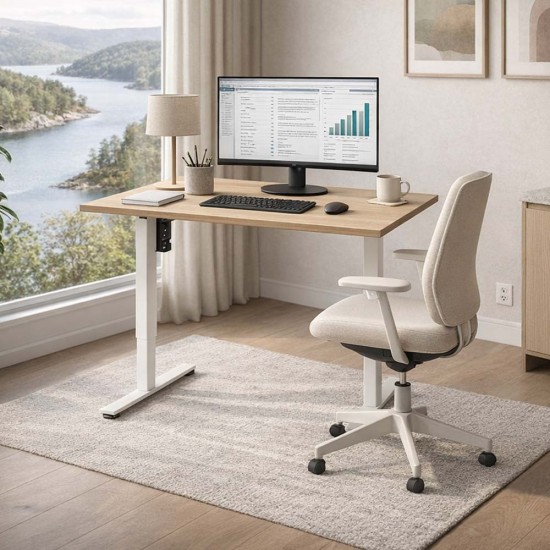 Rise Lite Height Adjustable Standing Desk UK – Compact Home Office Sit-Stand Desk Rise Lite Height Adjustable Standing Desk UK – Compact Home Office Sit-Stand Desk