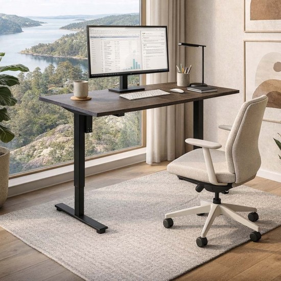 Rise Lite Height Adjustable Standing Desk UK – Compact Home Office Sit-Stand Desk Rise Lite Height Adjustable Standing Desk UK – Compact Home Office Sit-Stand Desk