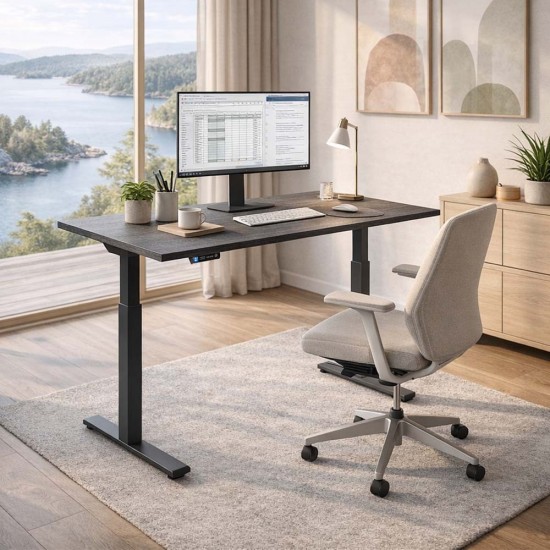 Rise 1 Height Adjustable Standing Desk UK – Swedish Dual Motor Office Desk