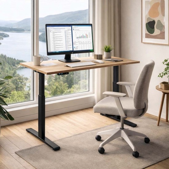 Rise 1 Height Adjustable Standing Desk UK – Swedish Dual Motor Office Desk