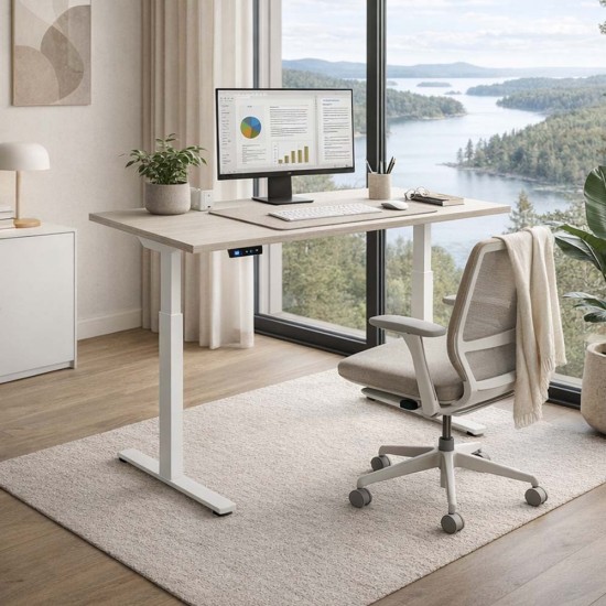 Rise 1 Height Adjustable Standing Desk UK – Swedish Dual Motor Office Desk