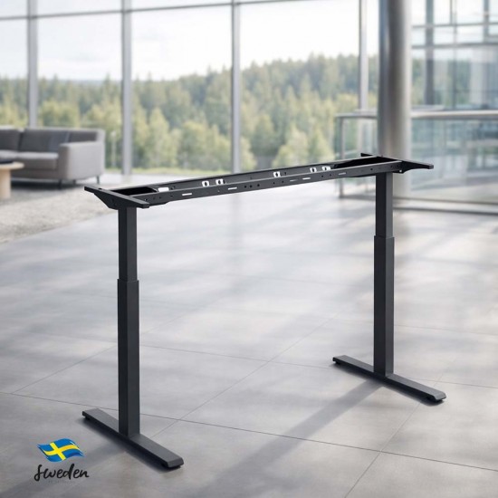 RISE 1 - FRAME ONLY - Dual Motor Electric Height Adjustable Desk