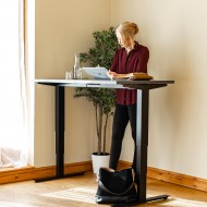 RISE 2 Dual Motor Height Adjustable Electric Stand Up Desk, 1400mm