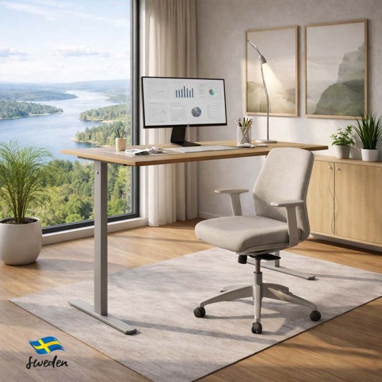 RISE 2 Dual Motor Height Adjustable Electric Stand Up Desk, 1400mm