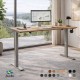 RISE 2 Dual Motor Height Adjustable Electric Stand Up Desk, 1400mm