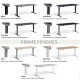 RISE 2 Dual Motor Height Adjustable Electric Stand Up Desk, 1400mm