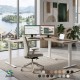 Rise 3 Corner Standing Desk – Height Adjustable L-Shaped Sit Stand Desk Rise 3 Corner Standing Desk – Height Adjustable L-Shaped Sit Stand Desk