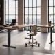 RISE 3 Electric Sit Stand Height Adjustable Corner Desk, 1600x1600mm