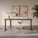 RISE 3 Electric Sit Stand Height Adjustable Corner Desk, 1600x1600mm
