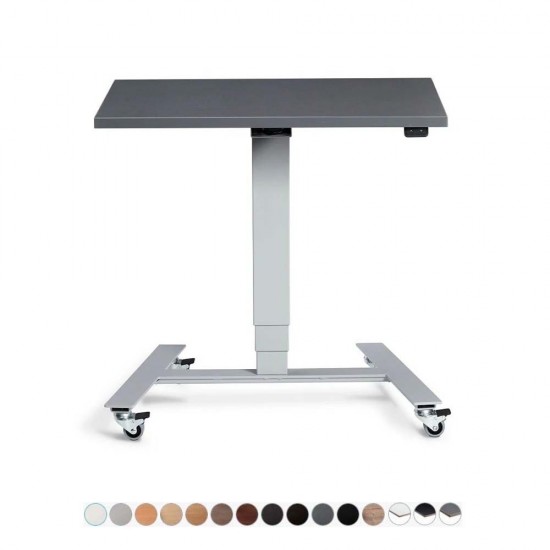 RISE FX Mobile Electric Height Adjustable Table