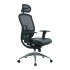 ARLANDA (HR) High Back Leather Mesh Office Chair with Headrest