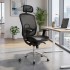ARLANDA (HR) High Back Leather Mesh Office Chair with Headrest