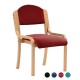 BENTWOOD Wood Frame Stackable Reception/ Meeting Room Chairs no arms