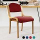BENTWOOD Wood Frame Stackable Reception/ Meeting Room Chairs no arms