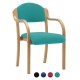 BENTWOOD Stackable Wooden Meeting Room Chair with Arms