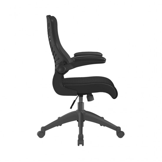 BJORN Mesh High Back Executive Office Chair with Foldaway Arms