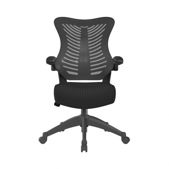 BJORN Mesh High Back Executive Office Chair with Foldaway Arms